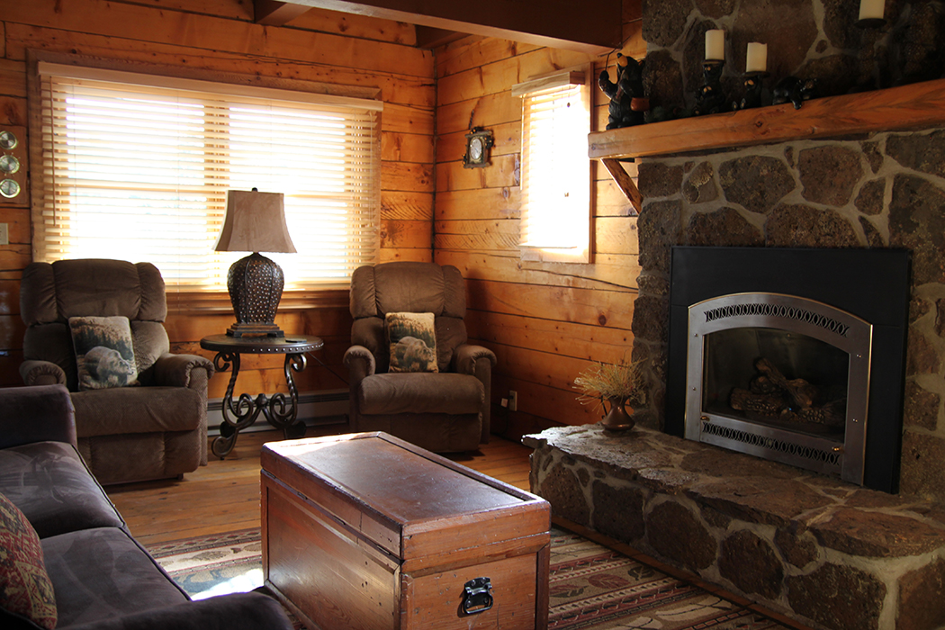 Family Room with fireplace