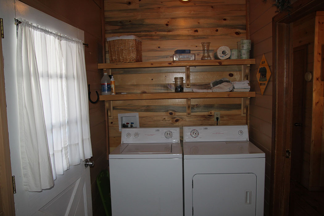 Staying longer? Washer and dryer
